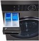 LG Black Steel Gas Laundry Center, 4.5 Cu. Ft. Washer, 7.4 Cu. Ft. Dryer-3