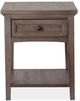 Magnussen Home® Paxton Place Dovetail Grey Rectangular End Table-1
