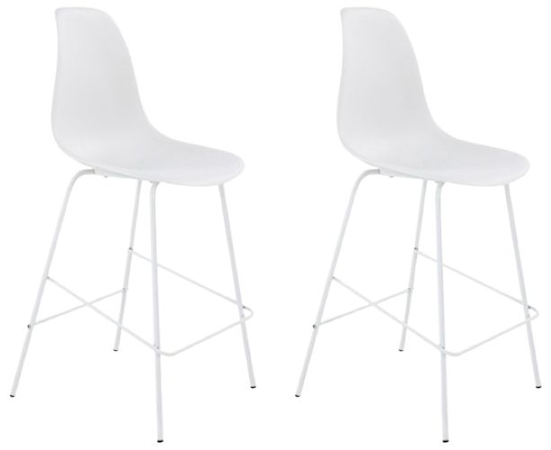 Signature Design by Ashley® Forestead White Tall Bar Stool-4