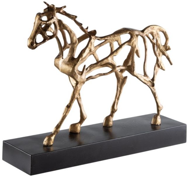 Signature Design by Ashley® Grainville Antique Gold/Black Sculpture