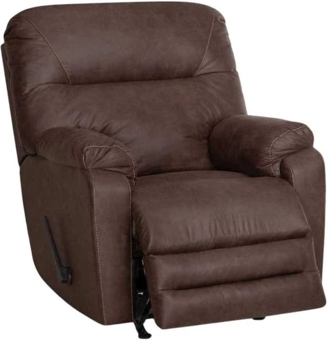 Franklin™ Holden Osbourne Walnut Manual Rocking Recliner-1