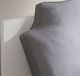 Olliix by Intelligent Design Oversized Headboard Grey Cotton Canvas Pillow-1