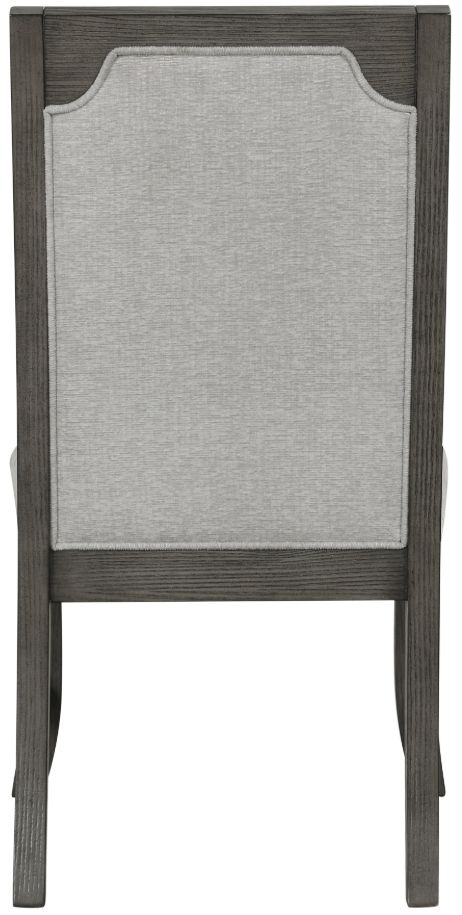 New Classic® Home Furnishings Lisbon Gray Dining Side Chair-4