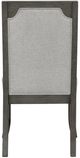 New Classic® Home Furnishings Lisbon Gray Dining Side Chair-4