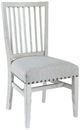 Elements International Condesa 5-Piece White Dining Table Set-2