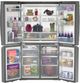 GE Profile™ 36 in. 28.3 Cu. Ft. Fingerprint Resistant Stainless Steel Quad French Door Refrigerator with Dual Dispense AutoFill Pitcher-4