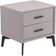 Zuo Modern Halle Gray Side Table-0