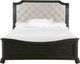 Magnussen Home® Bellamy Beige/Peppercorn California King Upholstered Sleigh Bed-3