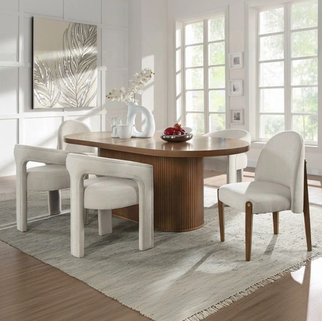 ACME Furniture Gamarya Dark Oak Dining Table-1