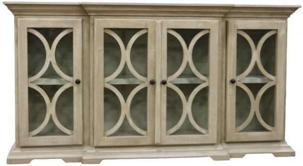 Million Dollar Rustic Breakfront Sandstone Console -0