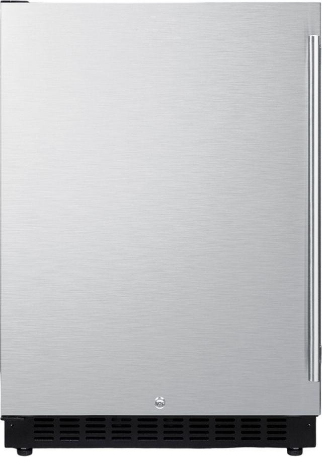 Summit® 4.8 Cu. Ft. Stainless Steel Under the Counter Refrigerator-0