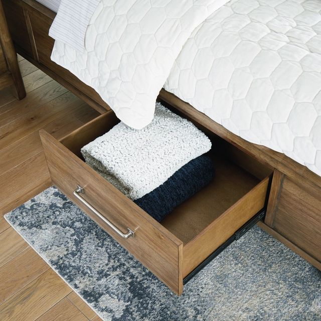 Signature Design by Ashley® Cabalynn Light Brown Queen Storage Panel Bed-6