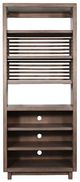 Sunny Designs™ Doe Valley Buckskin Slat Media Pier Cabinet-3