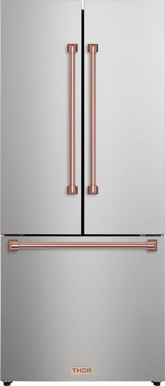 Thor Kitchen® Gordon Ramsay Series 30 in. 17.7 Cu. Ft. Stainless Steel Counter Depth French Door Refrigerator