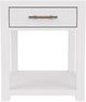 Riverside Furniture Rosalie White End Table-1