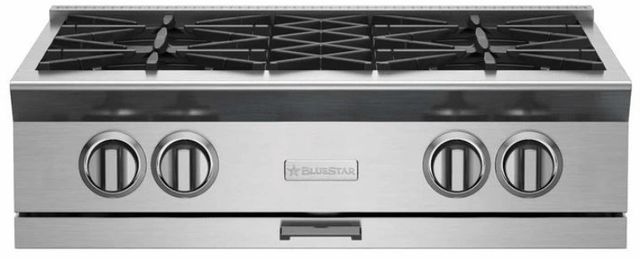 BlueStar® Platinum Series 30" Stainless Steel Liquid Propane Gas Rangetop-0