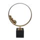 A & B Home Gold 12" Ring Statuary-3