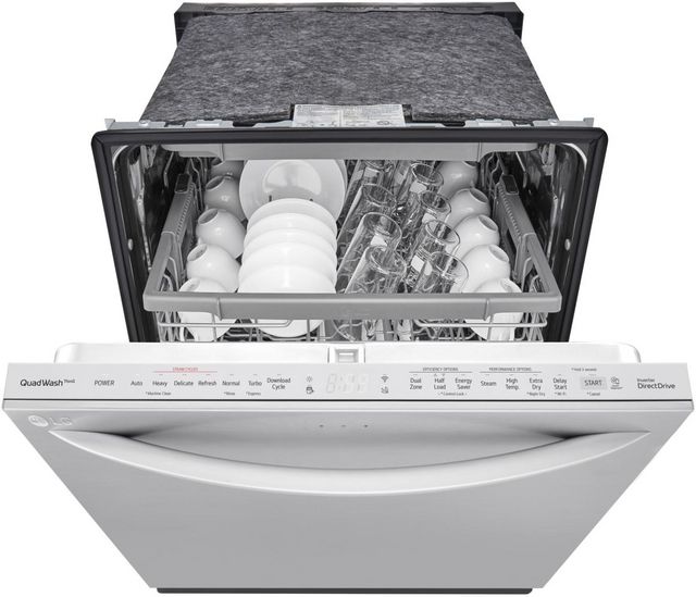 LG 24" PrintProof™ Stainless Steel Built In Dishwasher-4