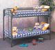 American Wholesale Furniture Gray Twin/Twin Bunk Bed-1