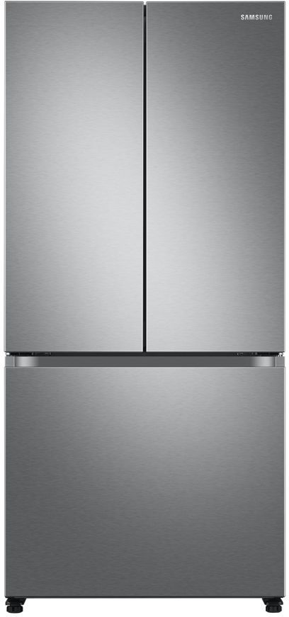 Samsung 32" 17.5 Cu. Ft. Fingerprint Resistant Stainless Look Counter Depth French Door Refrigerator -0