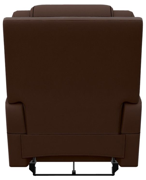 La-Z-Boy® Sparrow Chestnut Leather Power Wall Recliner with Headrest and Lumbar-3