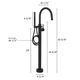 ZLINE Autograph Edition Emerald Bay Matte Black Bath Tub Filler with Hand Shower-5