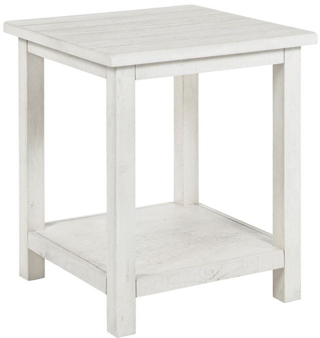 Coaster® Payne 2-Piece Distressed White Occasional Table Set-3