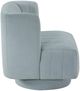 Homelegance® Joyce Aqua Blue Swivel Chair-3