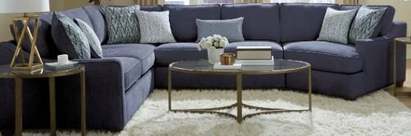 Behold™ Home Dakota 3-Piece Navy U-Shaped Sectional-0