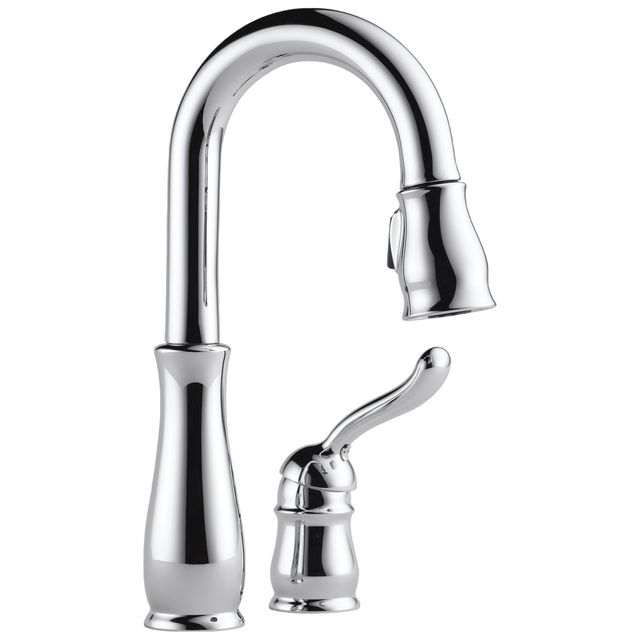 Delta Leland® Champagne Bronze 14" Single Handle Prep/Bar Faucet-0