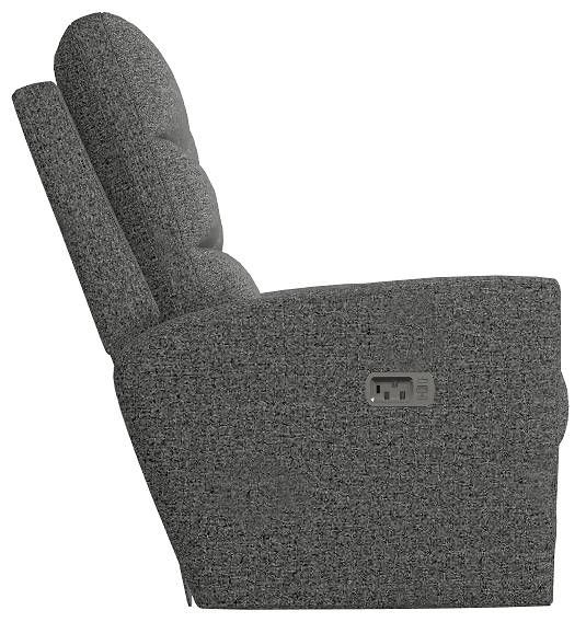 La-Z-Boy® Liam Granite Power Wall Reclining Loveseat with Headrest and Lumbar-2