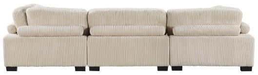 Mazin Furniture Traverse Beige Sofa-2