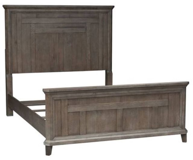 Liberty Furniture Artisan Prairie 5-Piece Dark Brown Queen Panel Set-1