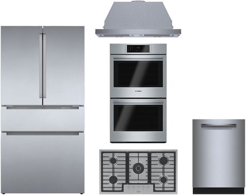 Bosch 5-Piece Gas Kitchen Package Bosch 5-Piece Gas Kitchen Package