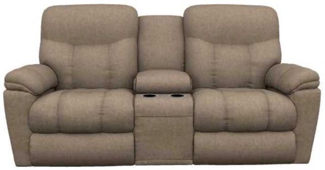 La-Z-Boy® Morrison Saddle Power Reclining Loveseat with Console and Headrest-1