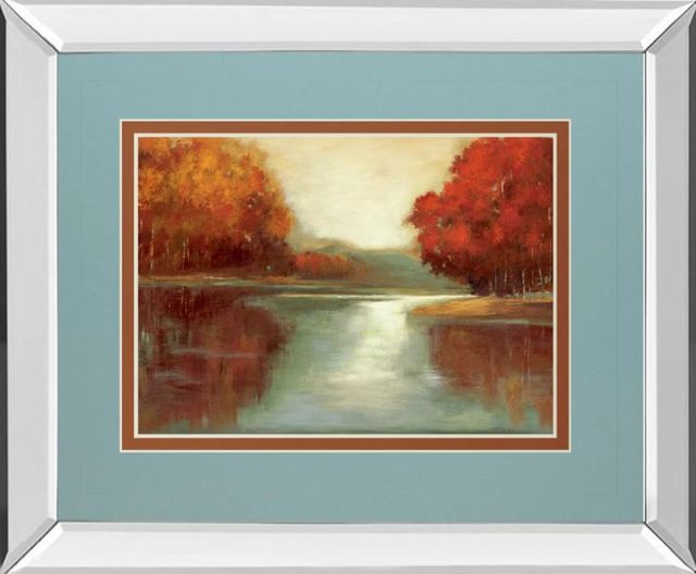Classy Art Vanilla Sky by Asia Jensen Mirror Framed Wall Art-0
