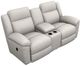 La-Z-Boy® Joel Chalk Manual Reclining Loveseat with Console-1