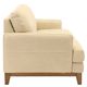 All leather Loveseat-3