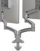 Chief® Kontour™ Silver K1D Dual Monitor Dynamic Desk Mount-Extended Reach-1