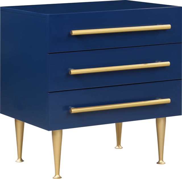 Meridian Furniture Marisol Navy Nightstand-0