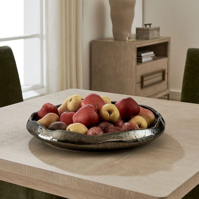 Uttermost® Stardust Ripple Glossy Black Indoor-Outdoor Bowl-1