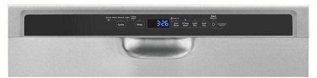 Whirlpool® Monochromatic Stainless Steel Built In Dishwasher-2