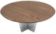 Natuzzi Editions Gira Blonde Ash Small Round Dining Table-0