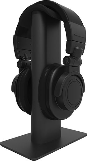 Kanto Black Headphone Stand-1