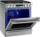 Signature Kitchen Suite 30" Stainless Steel Pro Style Natural Gas Range-4