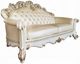 ACME Furniture Vendome Antique Pearl/Champagne Sofa with Pillows-0