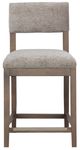 Fairfield® Customizable Entree Dining Silas Counter Stool with Mica Legs-1
