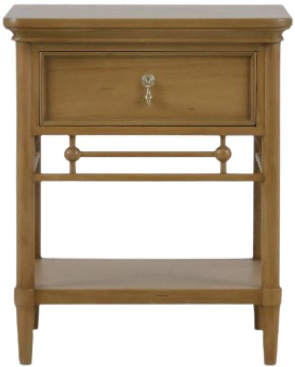 Bramble Seraphine 1-Drawer Bedside Table-1
