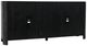 Classic Home Macarthur Antique Black 4-Door Cabinet-3