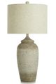 Stylecraft Bronzecotta/White Table Lamp -0